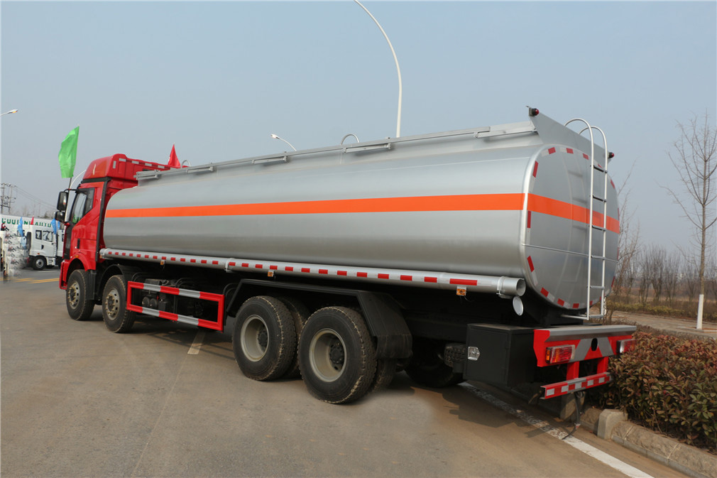 Before liberation, a 4-in-8 [32 cubic] oil tanker