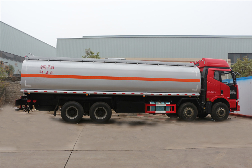 Before liberation, a 4-in-8 [32 cubic] oil tanker