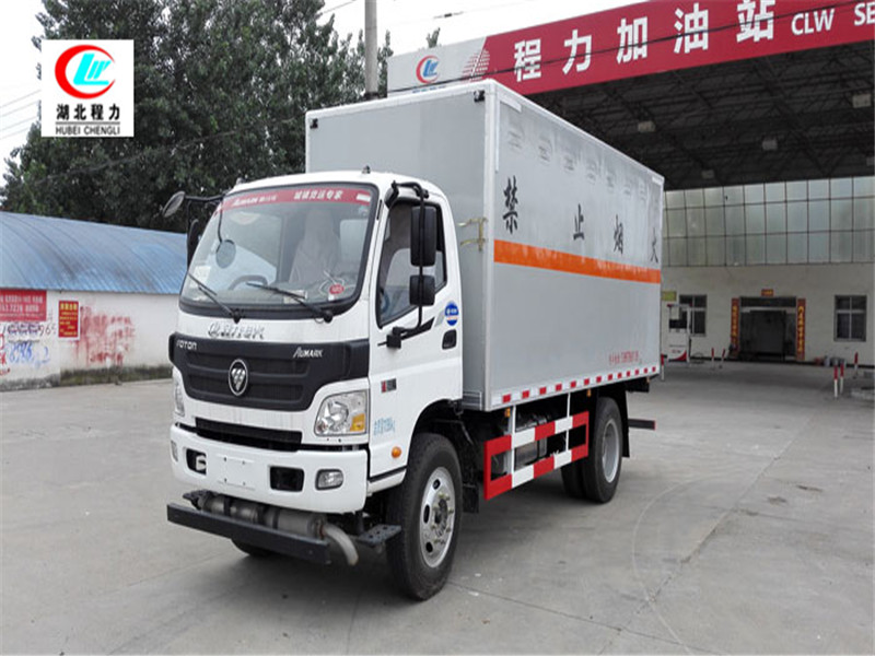 Futong OMC 5.1-meter multi-purpose hazardous materials box-type transport vehicle [Category 9]