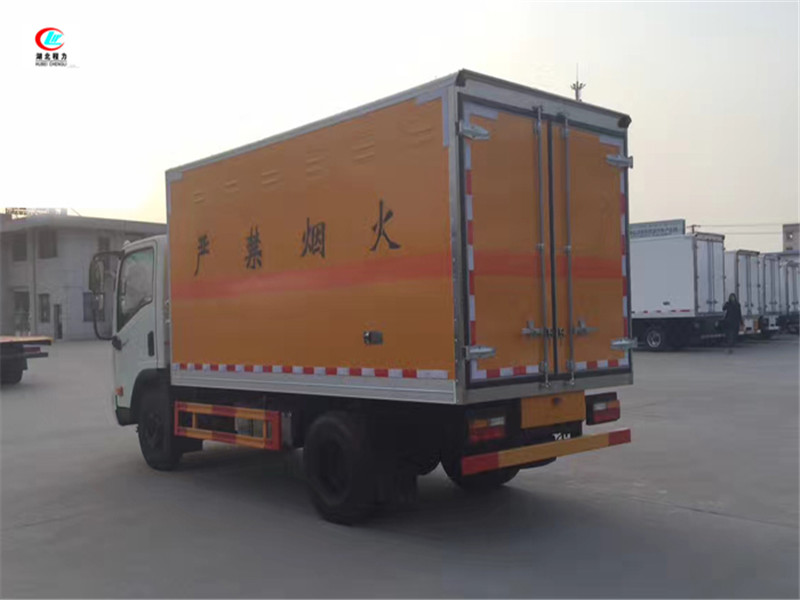 Dalu 4.1-meter flammable gas box-type transport vehicle [Class II]