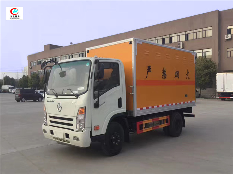 Dalu 4.1-meter flammable gas box-type transport vehicle [Class II]