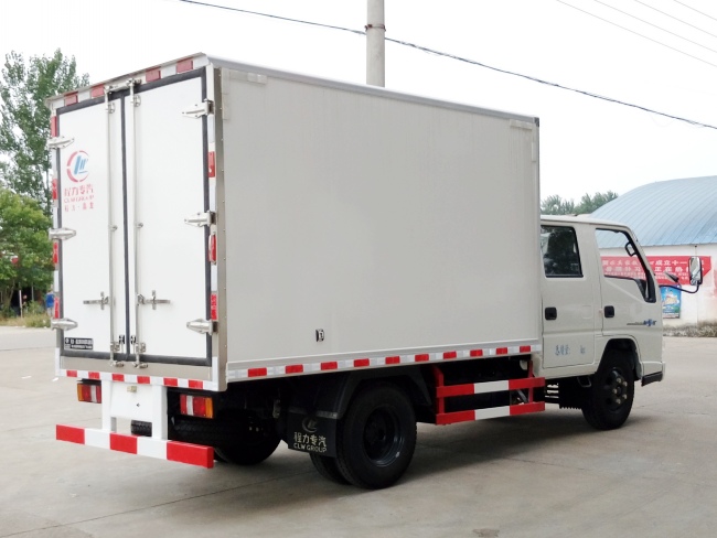 (Length: 3.2 meters) Jiangling Shunda Double-row Refrigerated Truck