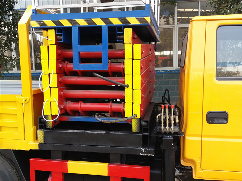 (8 - 12 meters, Blue Label) Jiangling Double-row · Elevating Platform