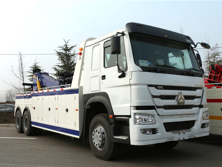 【One-to-One】 Haowo Heavy Duty Eight-Wheeler Road Clogging Vehicle of Shaanxi Heavy Industry Co., Ltd.