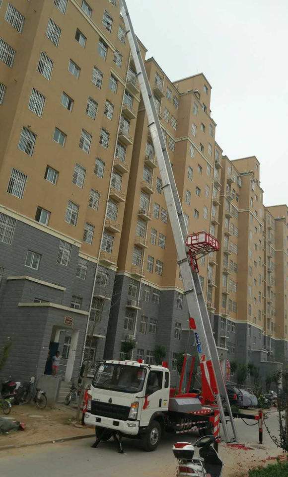 (45 meters) Haowo aerial ladder truck of Hongqi brand