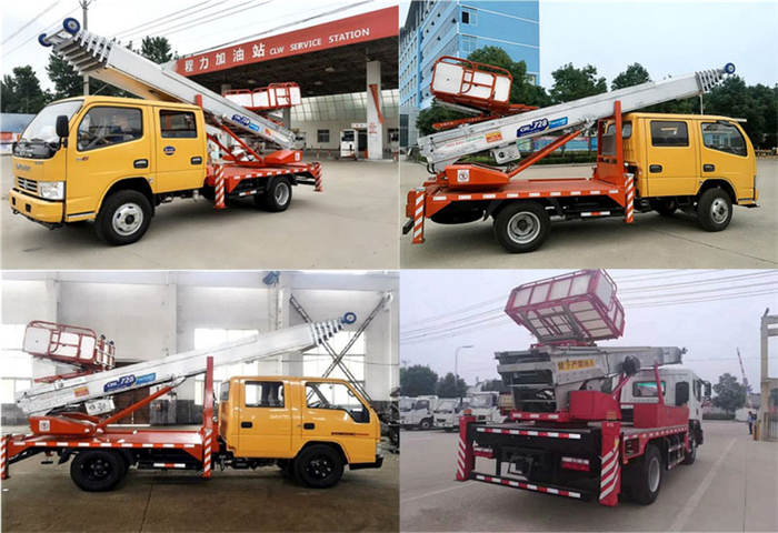 (28 - 33 meters, Blue Label) Dongfeng Double-row · Ladder Truck