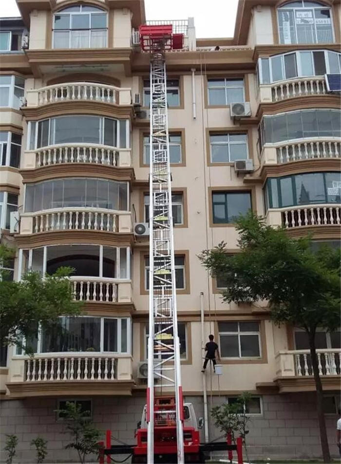 (28 - 33 meters, Blue Label) Dongfeng Double-row · Ladder Truck