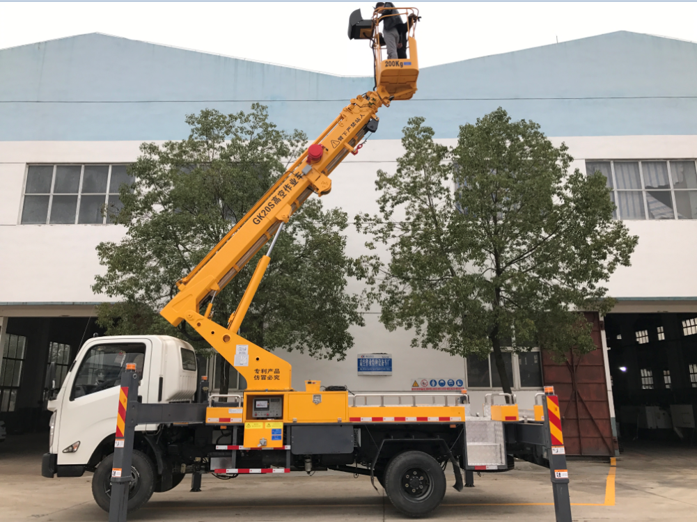 (12-22 meters) Jiangling single-row telescopic boom aerial work platform