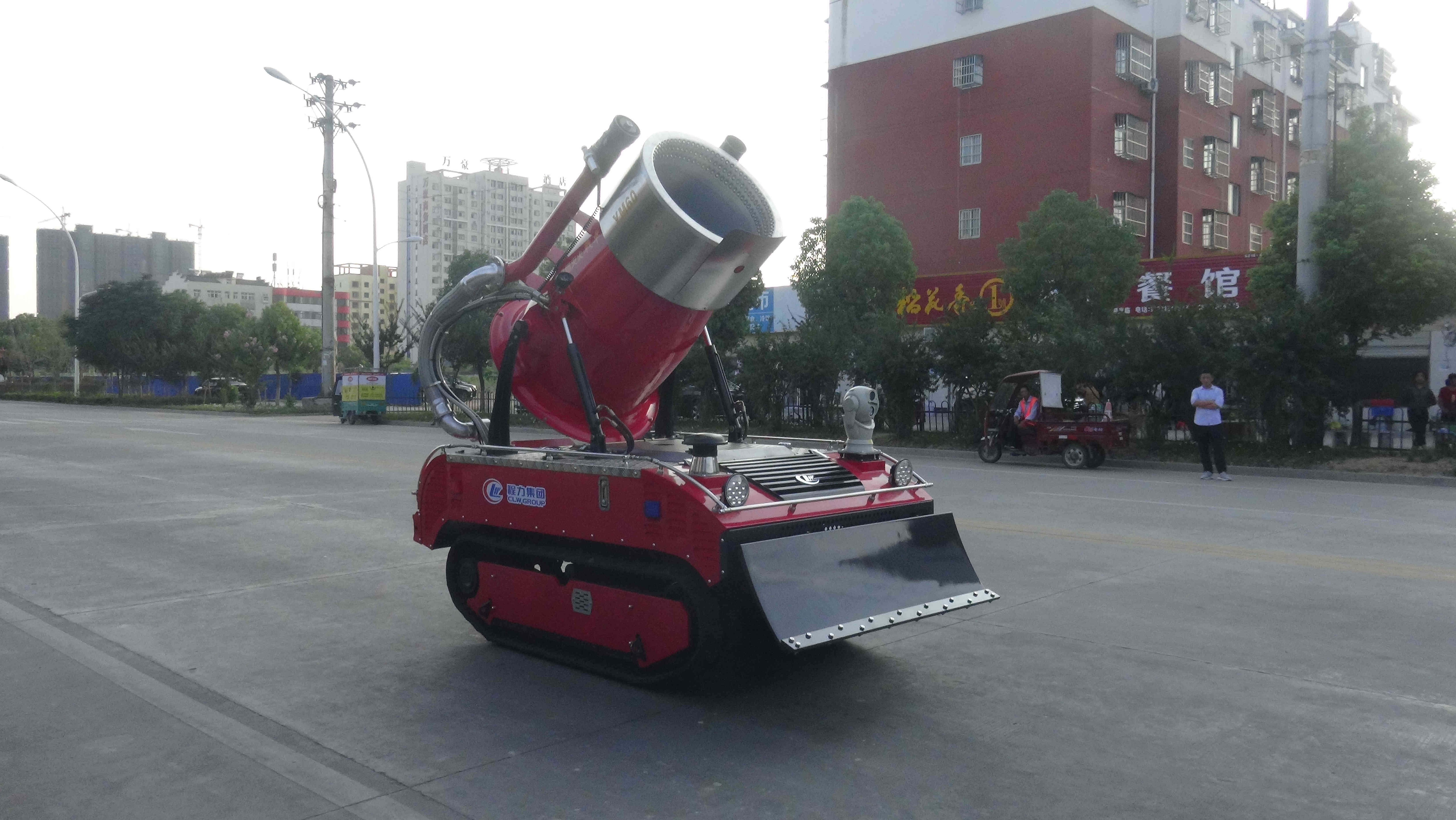 Intelligent fire-fighting robot