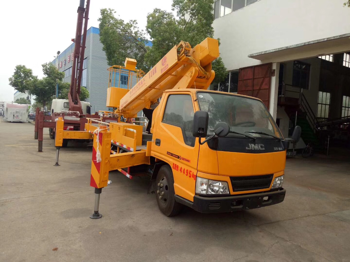 (12-16 meters, Blue Label) Jiangling single-row telescopic boom aerial work platform