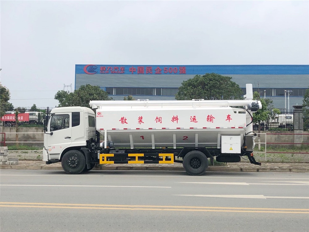 Dongfeng Tianjin 【22 cubic】 Bulk Feed Transport Vehicle