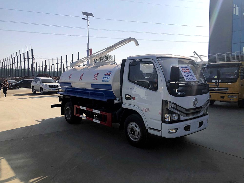 【5 Parties】 Dongfeng D6 Sewage Collection Vehicle