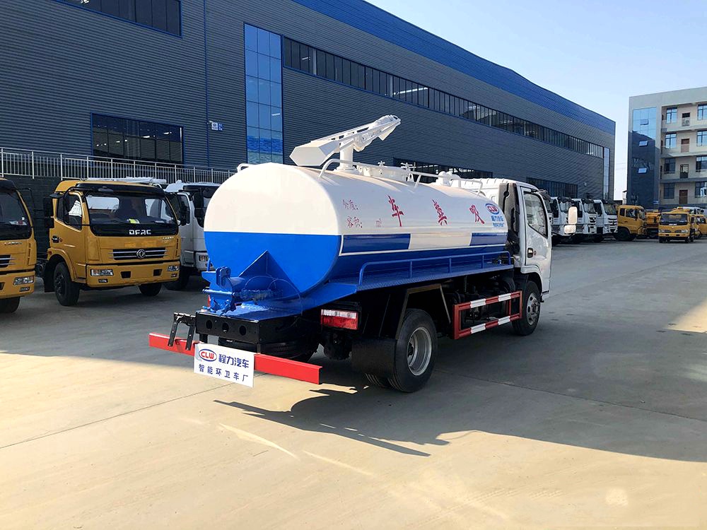 【5 Parties】 Dongfeng D6 Sewage Collection Vehicle