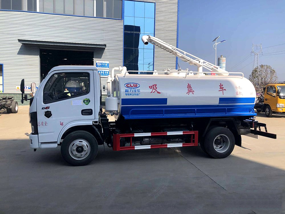 【5 Parties】 Dongfeng D6 Sewage Collection Vehicle