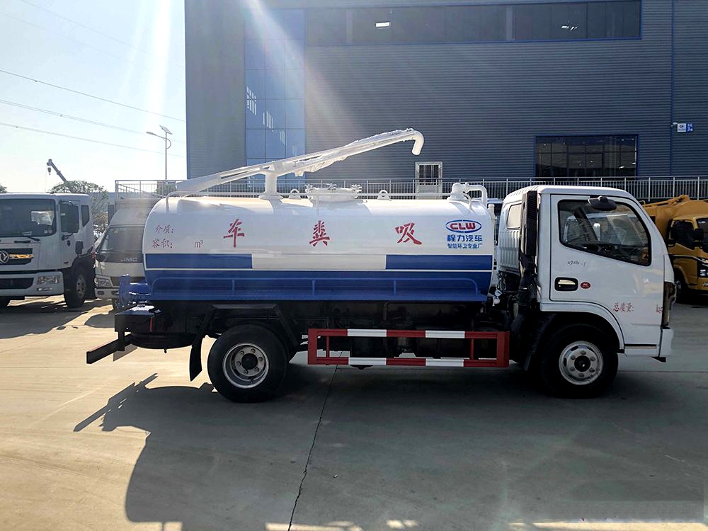 【5 Parties】 Dongfeng D6 Sewage Collection Vehicle