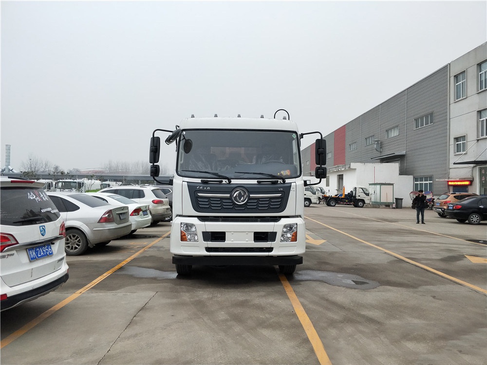 【14 cubic】 Dongfeng Tianjin Model Compressed Garbage Truck