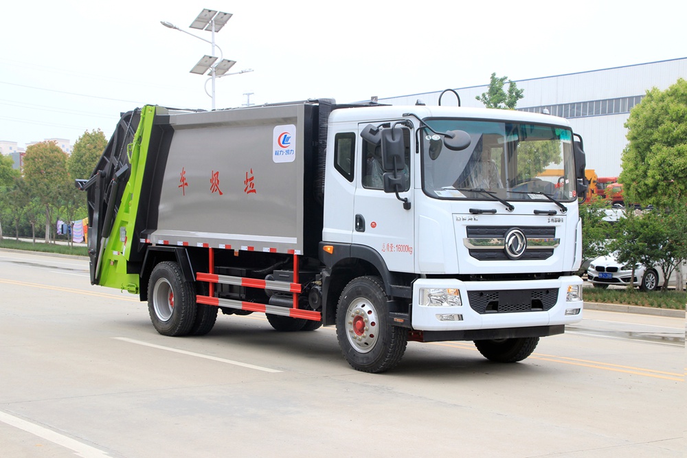 【10 cubic meters】 Dongfeng D9 Compressed Garbage Truck