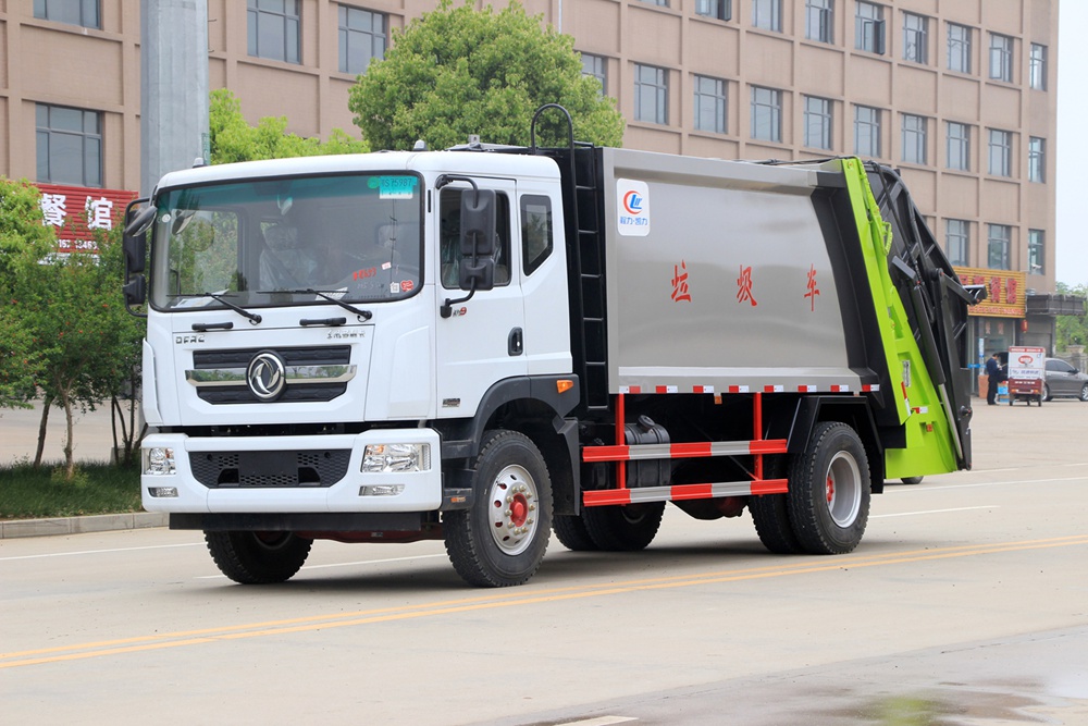 【10 cubic meters】 Dongfeng D9 Compressed Garbage Truck