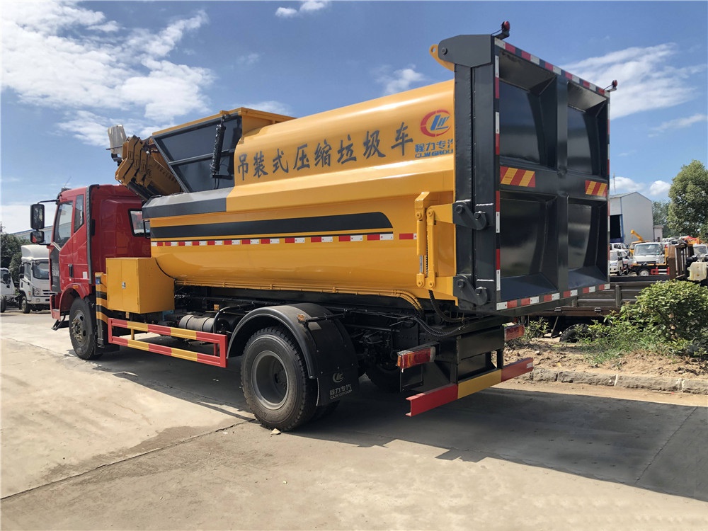 【12 Parties】 Liberation J6L - Installation of Compressed Garbage Truck