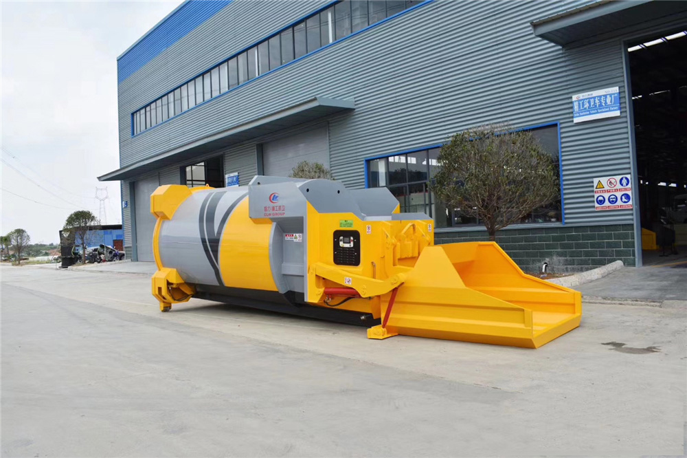 【18 models】 Dongfeng bottom-mounted rear dual-axle telescopic boom garbage truck