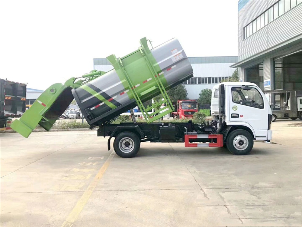 【6 Parties】 Dongfeng D6 Kitchen Waste Collection Vehicle