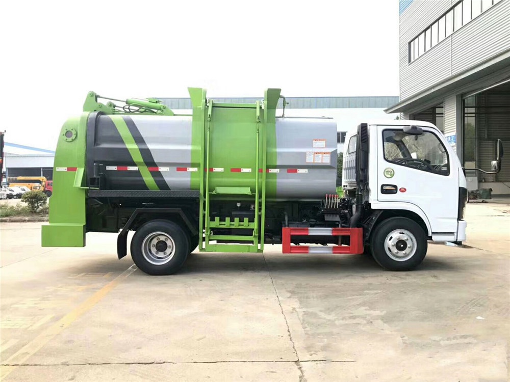 【6 Parties】 Dongfeng D6 Kitchen Waste Collection Vehicle