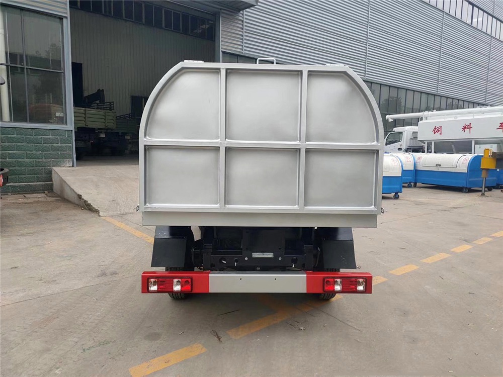 Chang'an [3-door] Blue Plate Box-Type Garbage Truck