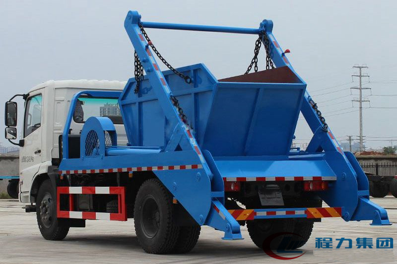 【12 cubic capacity】 Dongfeng Tianjin Type Dump Truck with Swing Arm