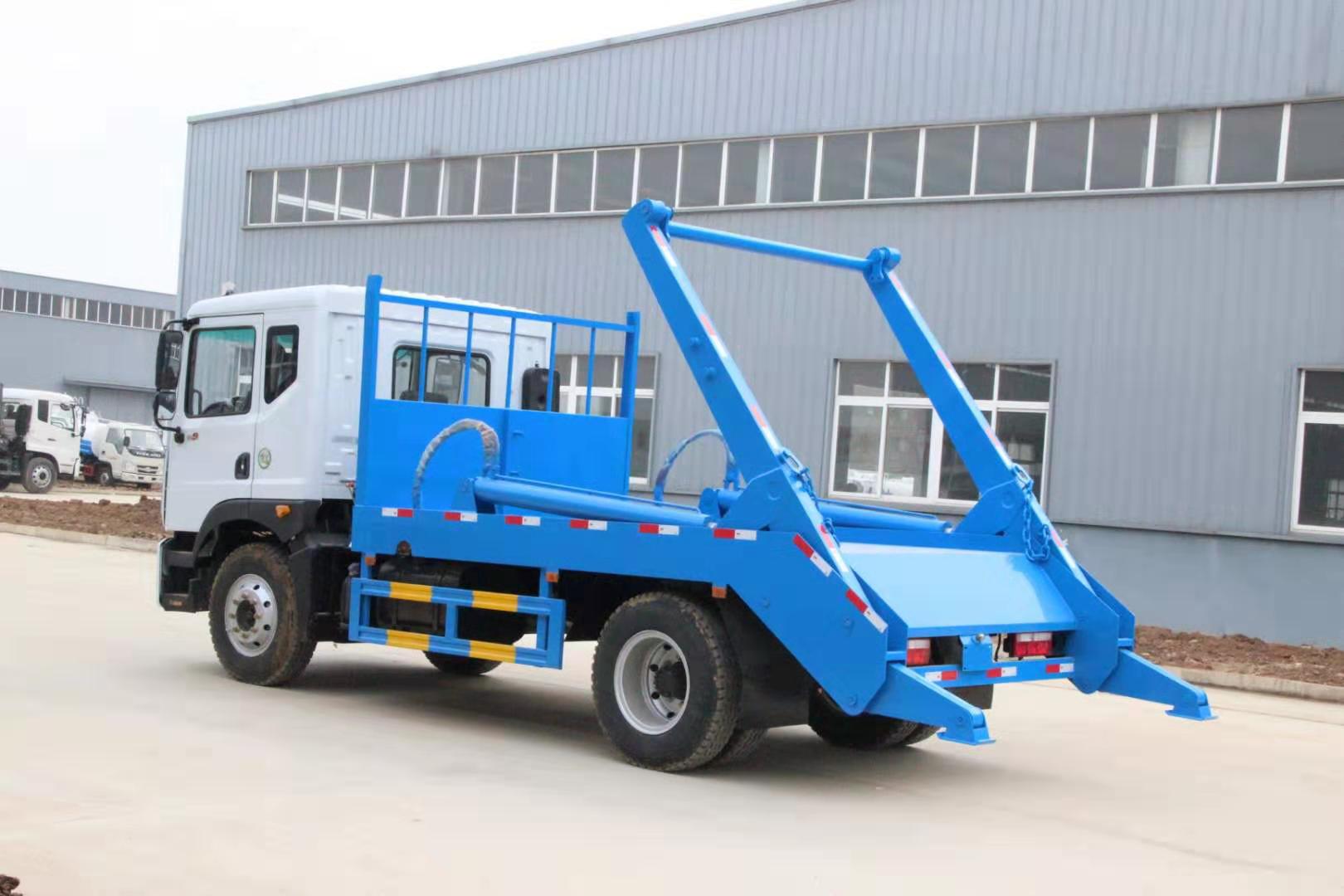【10 cubic】 Dongfeng D9 Swing Arm Garbage Truck