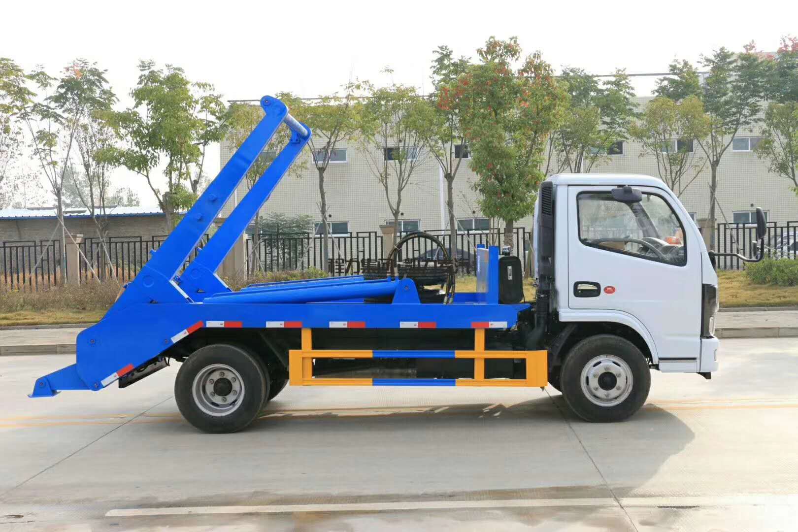 【6 Parties】 Dongfeng D6 Swing Arm Garbage Truck