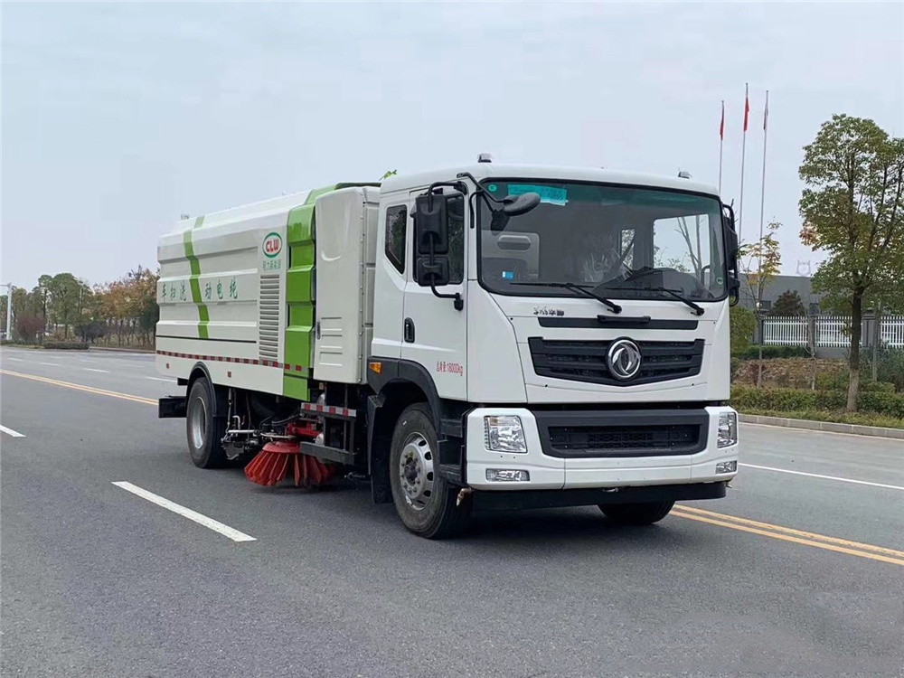 All-electric [8-cubic-meter water tank, 8-cubic-meter dust collection tank] sweeping and cleaning vehicle