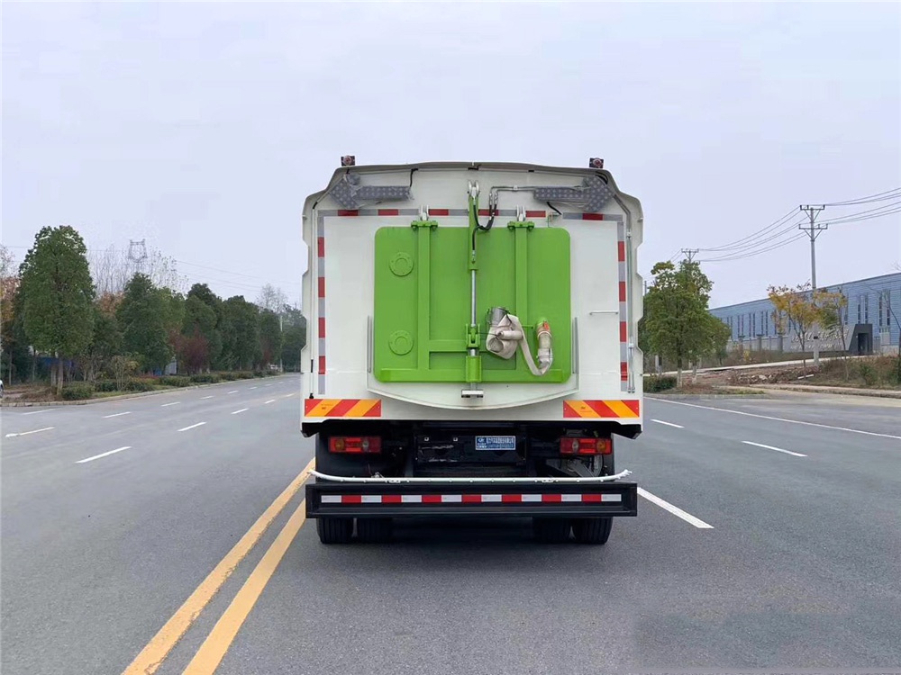 All-electric [8-cubic-meter water tank, 8-cubic-meter dust collection tank] sweeping and cleaning vehicle