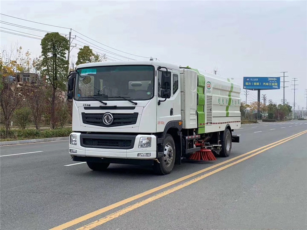 All-electric [8-cubic-meter water tank, 8-cubic-meter dust collection tank] sweeping and cleaning vehicle