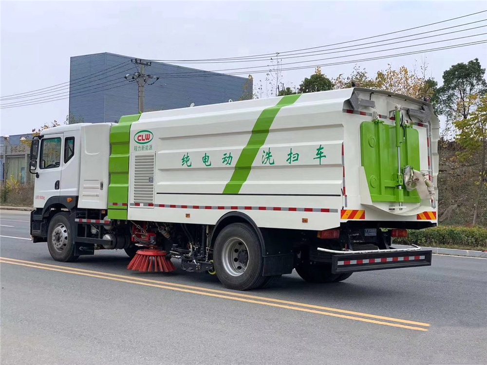 All-electric [8-cubic-meter water tank, 8-cubic-meter dust collection tank] sweeping and cleaning vehicle