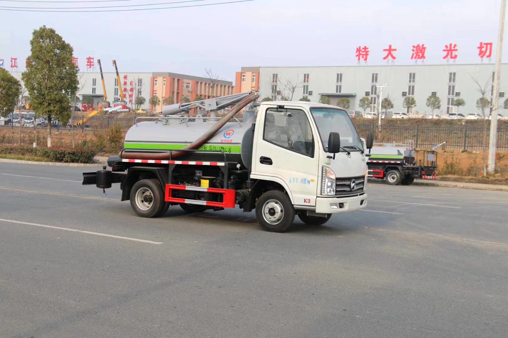 【2.5 cubic meter, Blue Label】Kemah Sewage Truck