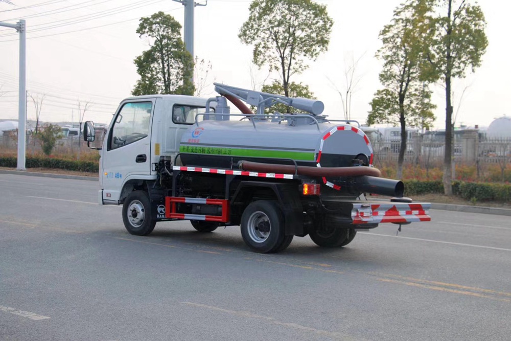 【2.5 cubic meter, Blue Label】Kemah Sewage Truck