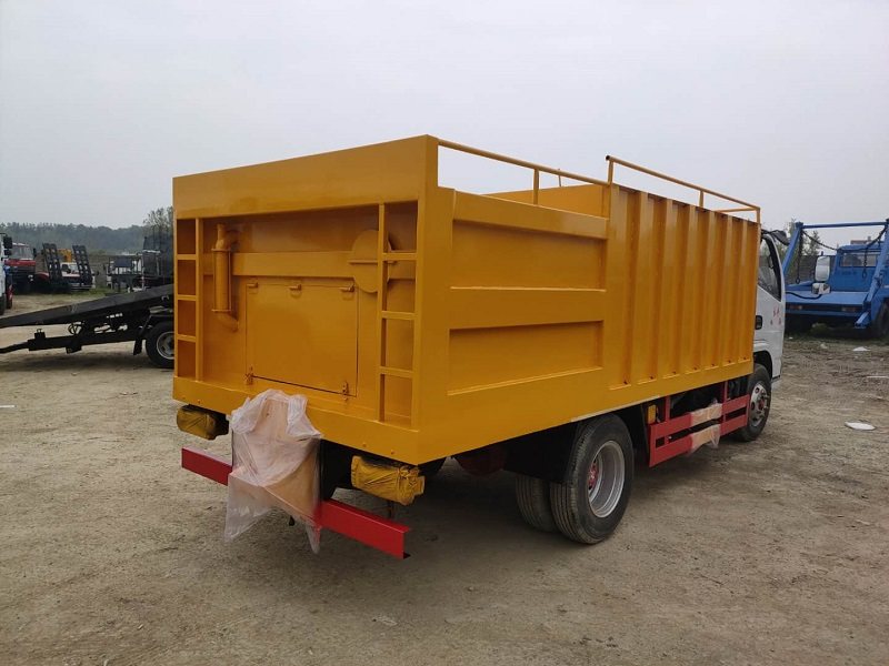 Blue Plate 5-axle non-overweight high-pressure cleaning vehicle