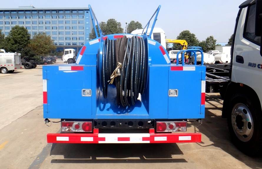 Jiangling Blue Plate High-Pressure Cleaning Vehicle