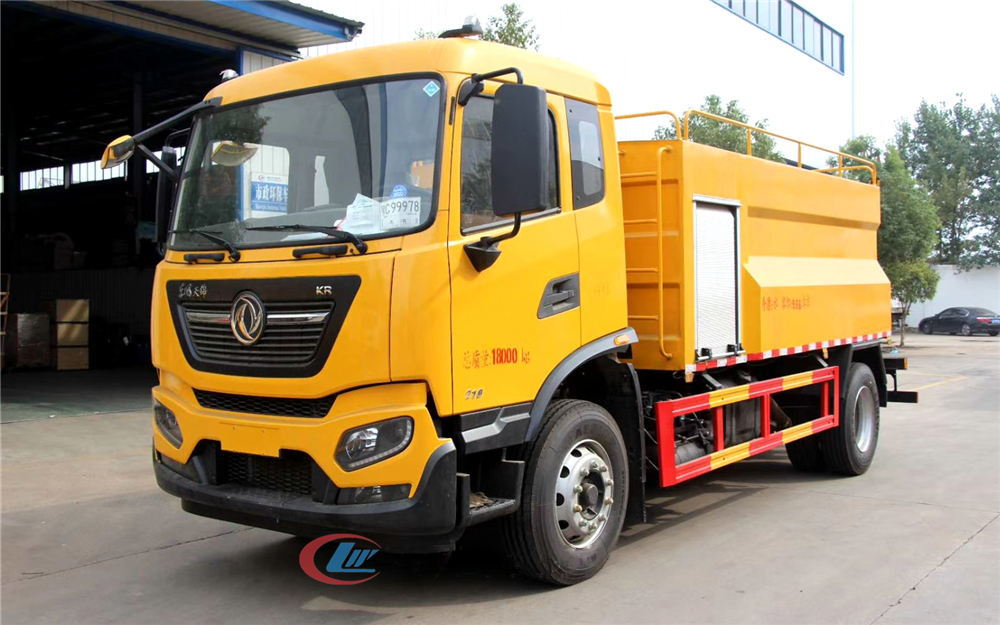 Tianjin 10-Box Sewer Pipe Cleaning and Disinfection Vehicle