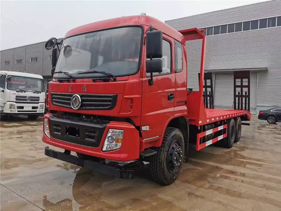 Dongfeng Rear Double Bridge Flatbed Truck