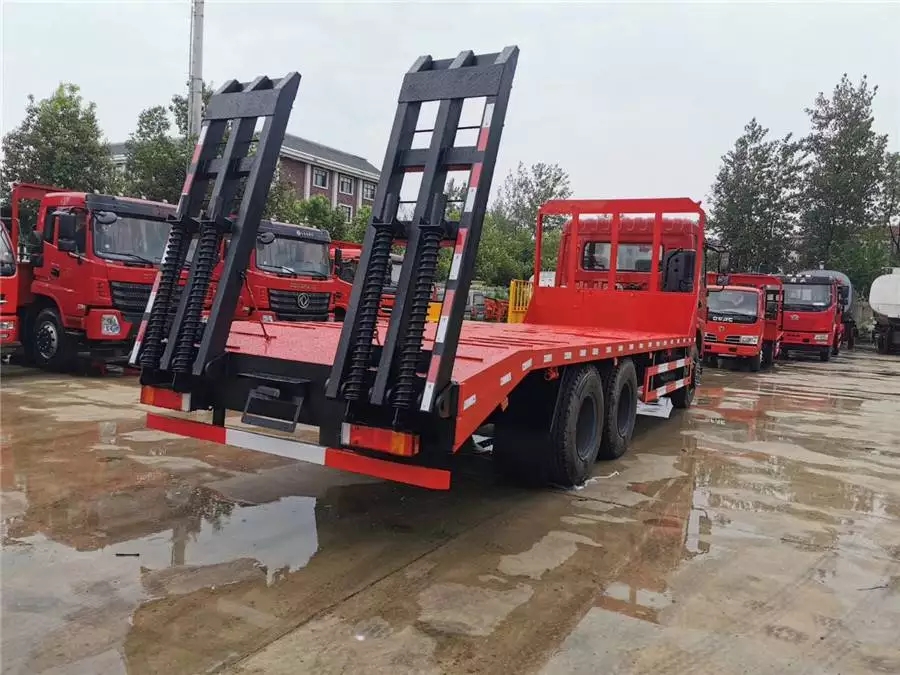 Dongfeng Rear Double Bridge Flatbed Truck