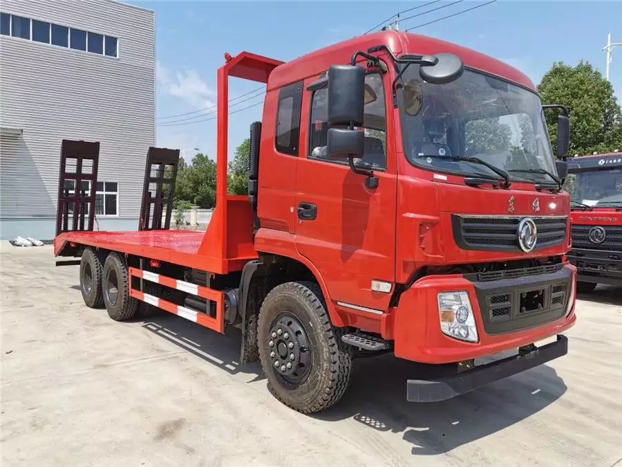 Dongfeng Rear Double Bridge Flatbed Truck