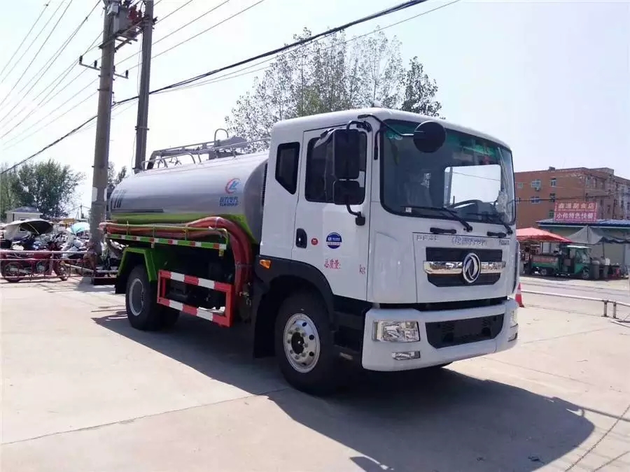 Dongfeng D9 10-ton sewage suction truck