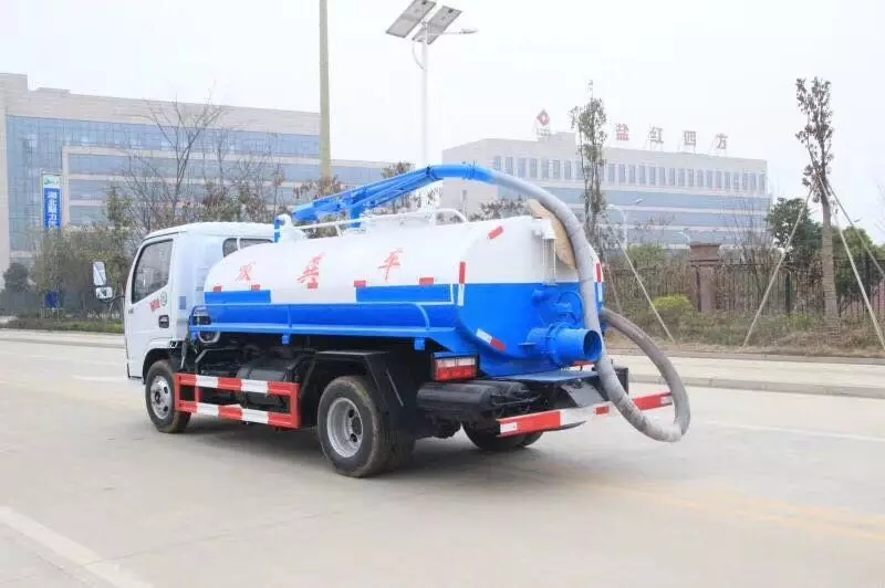 Dongfeng Xiaodurika 5-ton Sewage Collection Vehicle