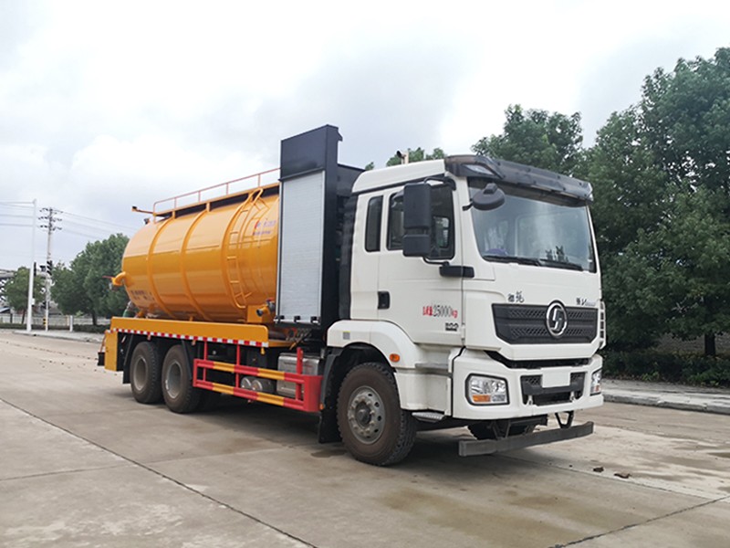 Shaanxi Auto Delong Cleaning and Sewage Removal (with auxiliary fan)