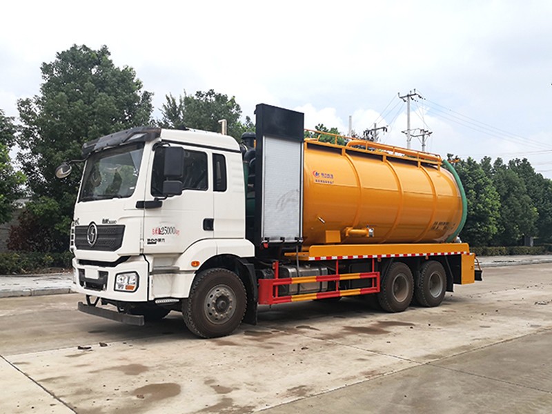 Shaanxi Auto Delong Cleaning and Sewage Removal (with auxiliary fan)