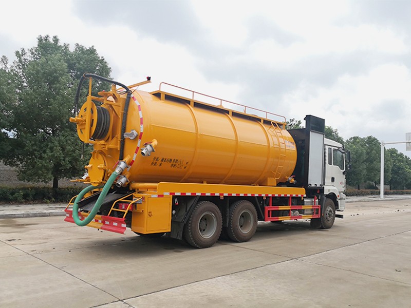 Shaanxi Auto Delong Cleaning and Sewage Removal (with auxiliary fan)