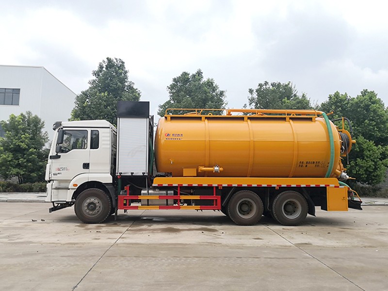 Shaanxi Auto Delong Cleaning and Sewage Removal (with auxiliary fan)