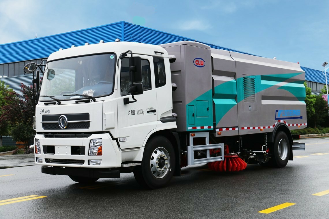 Dongfeng Tianjin Pure Electric Sweeping and Cleaning Vehicle