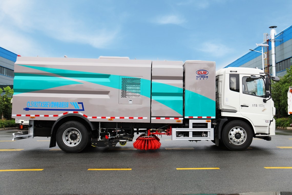 Dongfeng Tianjin Pure Electric Sweeping and Cleaning Vehicle